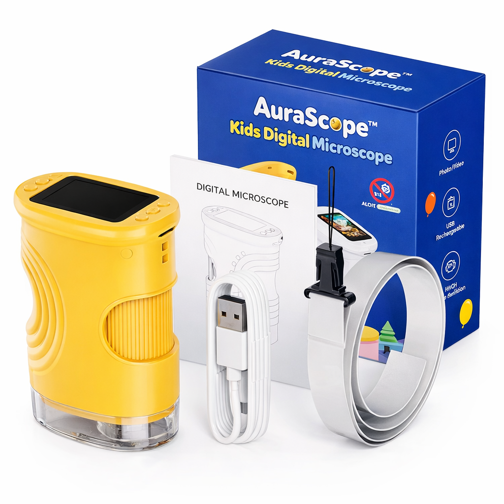 AuraScope™ Kids Digital Microscope