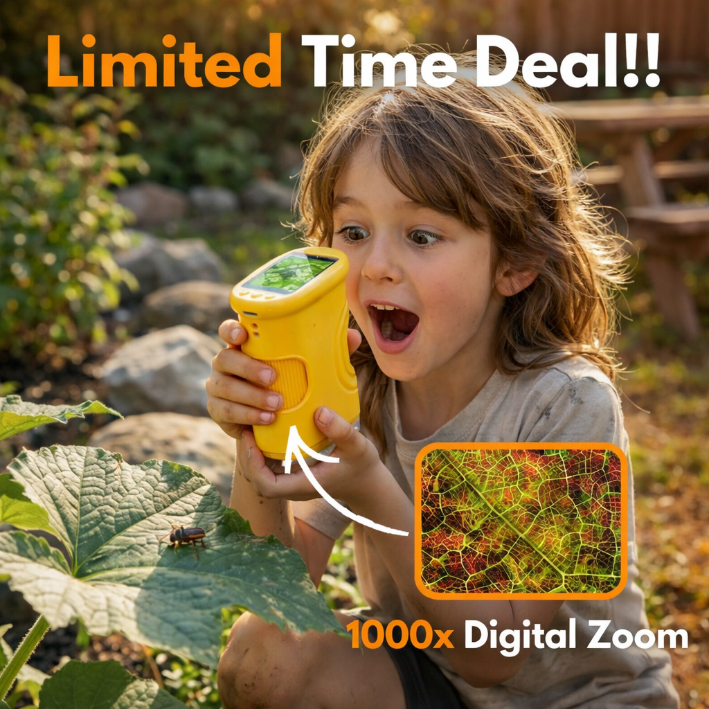AuraScope™ Kids Digital Microscope